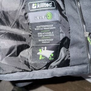 Killyec Waterproof ski Jacket - Grey Junior 14